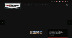 Desktop Screenshot of landmachinery.net