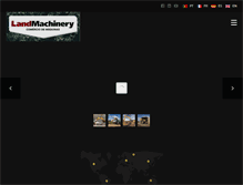 Tablet Screenshot of landmachinery.net